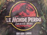 une affiche du film « Le Monde perdu : Jurassic Park »
