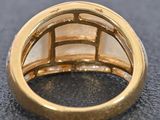 an image of a close up of a ring on a table