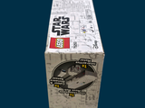 a box that has a lego star wars figure in it