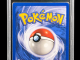 a close up of a card with a pokemon ball on it