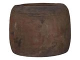 a large brown pot sitting on top of a table