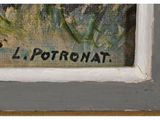 an image of a painting of a bird on a window sill