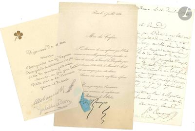 DIVERS. 19 lettres ou pièces, la plupart L.A.S.