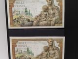 a couple of pictures of a woman and a child on a piece of paper