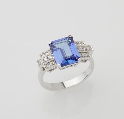 a sapphire and diamond ring