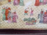 a picture of a picture of a group of people on a tile
