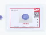 une image représentant un saphir bleu sur fond blanc