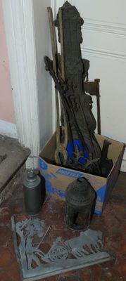 LOT d'objets en métal comprenant : - Photo 1