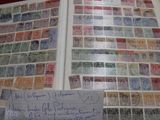 a book with a lot of stamps on it