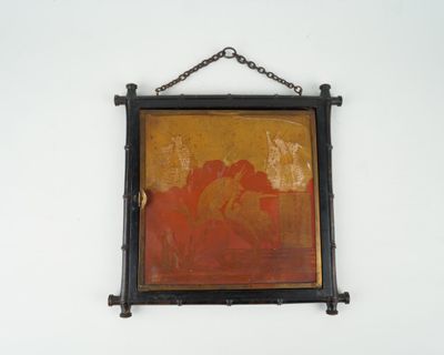 a picture of a painting hanging on a wall