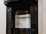 a close up of a device with a barcode on it