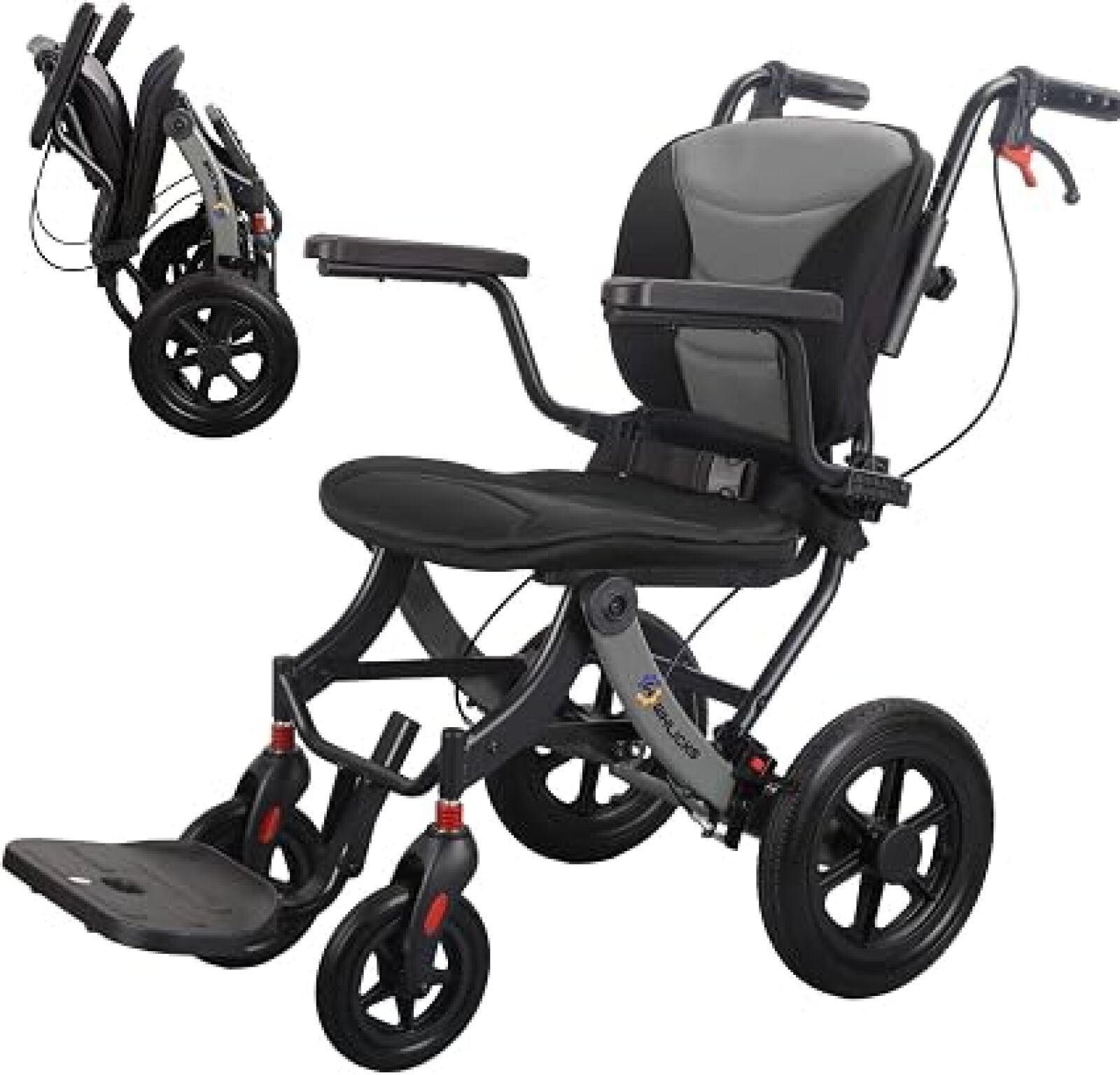 10689-226 / Fauteuil roulant pliant - WHLICKS - A04S - Couss…