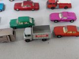 a lot of toy cars that are on a table