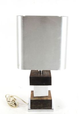 an image of a lamp that is on a table