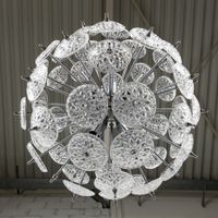 Val Saint Lambert, « Sputnik », grand lustre ou suspension, … (photo 5)