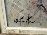 a picture of a painting on the wall of a building