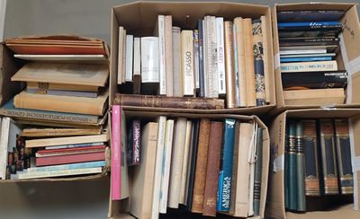 [BEAUX-ARTS] Cinq cartons d'ouvrages divers, dont : FAURE - … - Photo 1