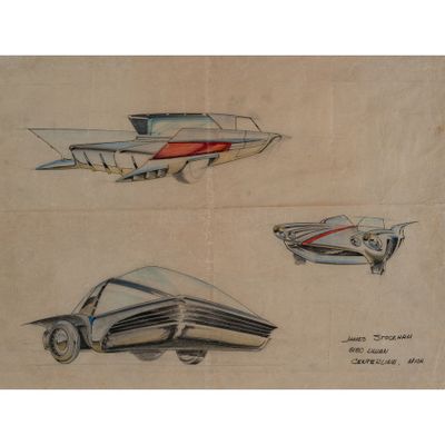 Cars' [5]. No. 5 Esquisses/études préparatoires