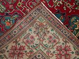 an image of a close up of a rug with many different colors