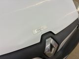 a close up of a car with a badge on the hood
