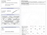 a close up of a sheet of paper with information on it