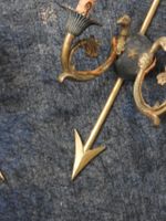 DEUX PAIRES D'APPLIQUES à deux bras de lumière en bronze cis… (photo 3)