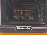 a nintendo game in a display case on a table