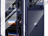 an image of the back of an iphone 11 and iphone 11 with a clear screen