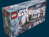 une boîte contenant un ensemble Lego Star Wars