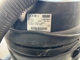 a close up of a vacuum cleaner with a label on it
