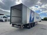 a truck that is parked in a parking lot