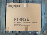 a cardboard sign on a pallet that says ftt - 022e