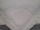 a close up of a piece of cloth with a design on it