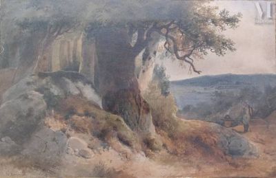 a picture of a painting on the wall of a building