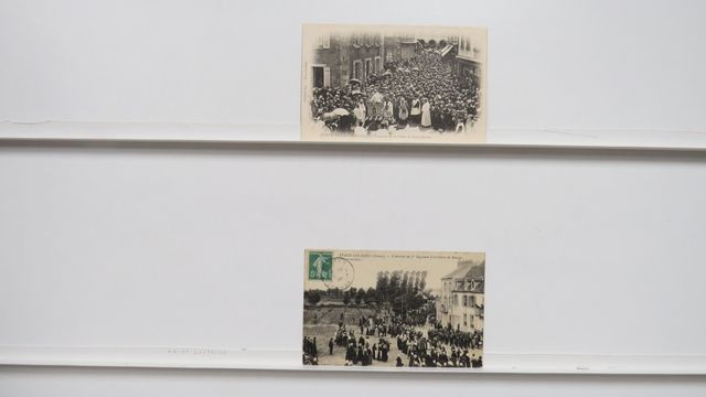 Évaux-les-Bains : Lot de 2cpa (TBE) : L’Arrivée du 1er Régiment d...