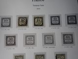 a picture of a book with a lot of stamps on it