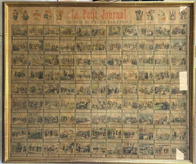 une photo d'une très vieille carte tirée du « People's Journal »