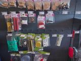 many items on the shelves in the store for sale