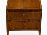 image d'une commode en bois sur fond blanc