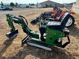 a small green tractor and a small green tractor and a small green tractor and a small green tractor and a small green tractor and a small green tractor