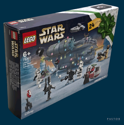 une boîte de sets Lego Star Wars avec une boîte de Lego