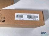 a box with a barcode on it sitting on a table