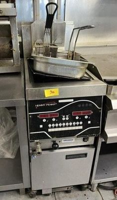 an image of a commercial fryer in a commercial kitchen