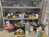a garage filled with lots of tools and supplies