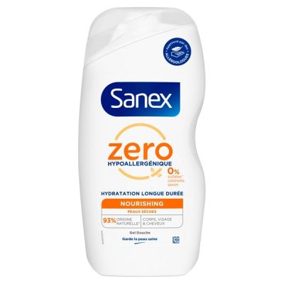 73 / LOT DE 16 : SANEX - Gel Douche Zero% Nourissant -…