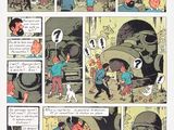une image représentant une bande dessinée avec un personnage et un chien