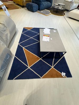Tapis ISO Pur laine doublé coton 160 x 230 cm