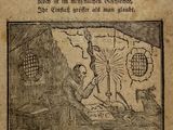 un vieux livre avec l'image d'un homme et d'une femme