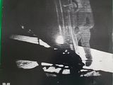 la pochette de l'album racontant l'incroyable aventure de l'homme sur la Lune