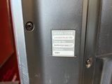 a metal door with a sign on it that says model code